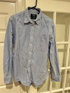 Gitman Brothers Light Blue Casual Button-Down Shirt